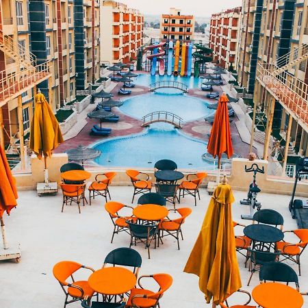 Retal View North Coast Aqua Park Hotel El Alamein Exterior foto