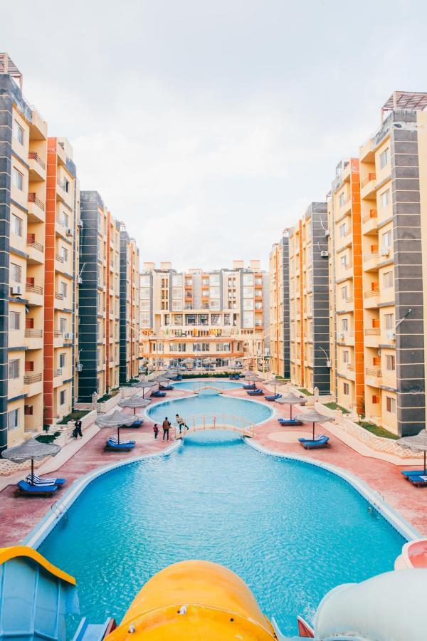 Retal View North Coast Aqua Park Hotel El Alamein Exterior foto