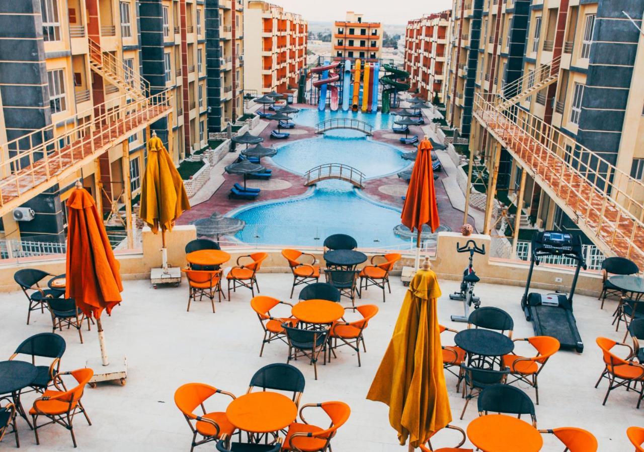 Retal View North Coast Aqua Park Hotel El Alamein Exterior foto